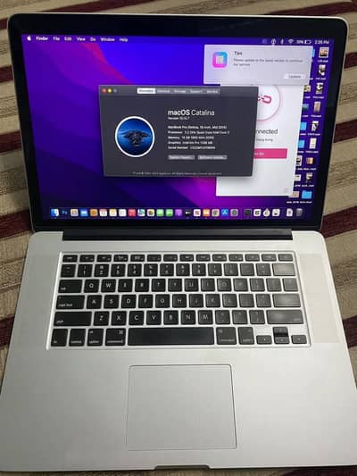 MACBOOK PRO 2015 15.4 INCH 16 GB RAM 512 SSD CORE i7 Retina Display