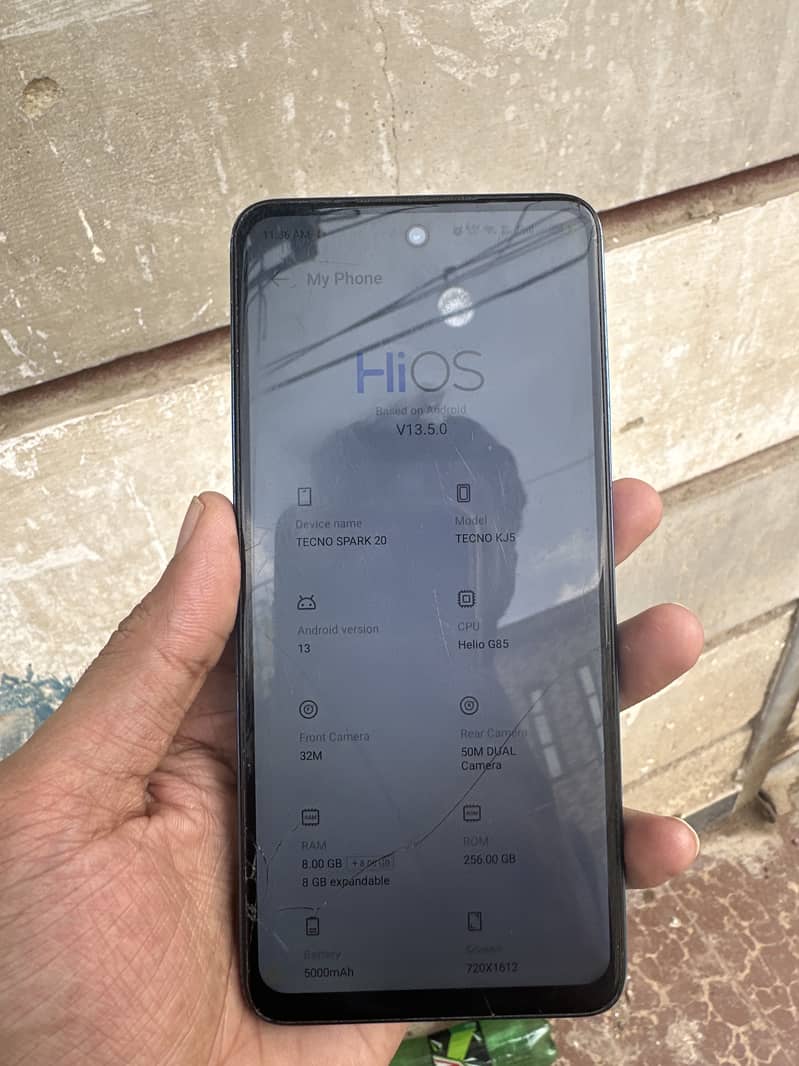 Tecno Spark 20 0