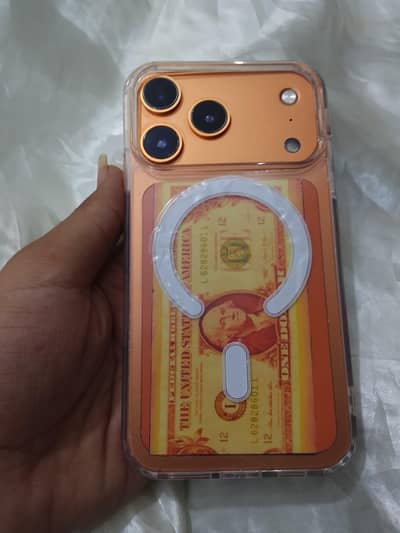Apple iPhone XR Converted To 17 pro max Primeum Body Color Orange