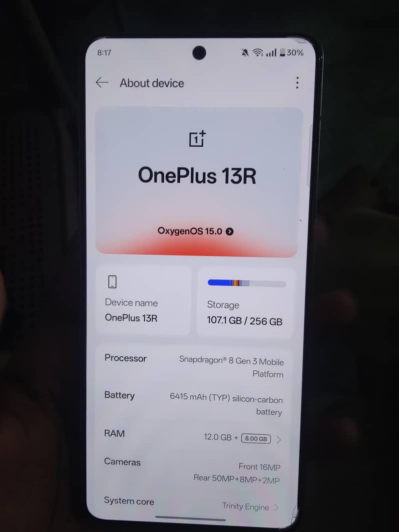 OnePlus 13R 0