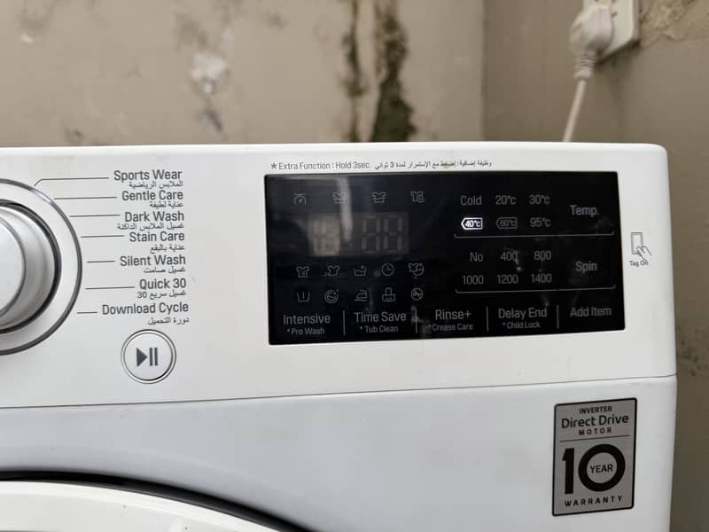 LG Fully Automatic Washing/Drying Machine Full Options 8