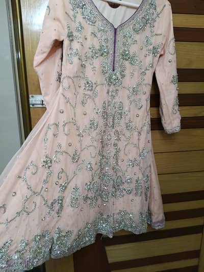 Pinkish Peach Fancy Dress