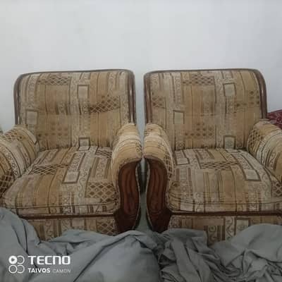 wood sofa 5 seater
