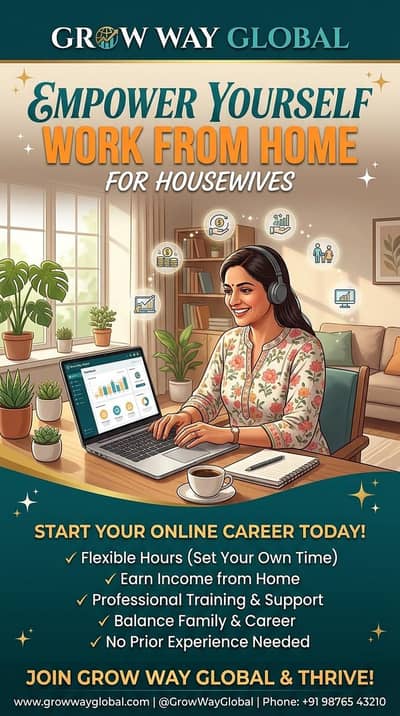 online work available for male and female