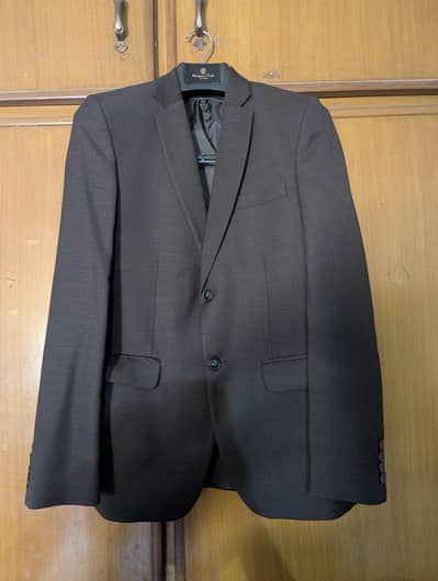 Dark Brown 3 Piece Pant Coat Suit