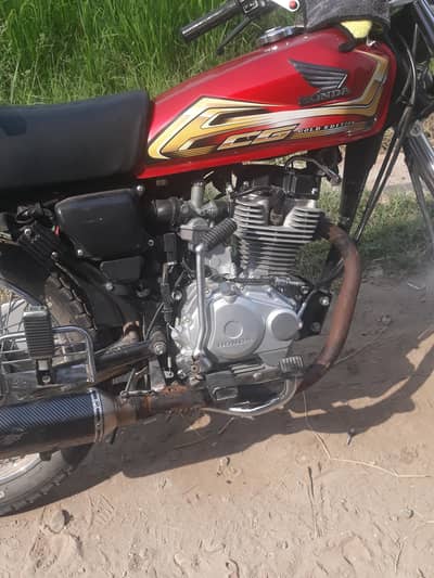 honda125 exhaust