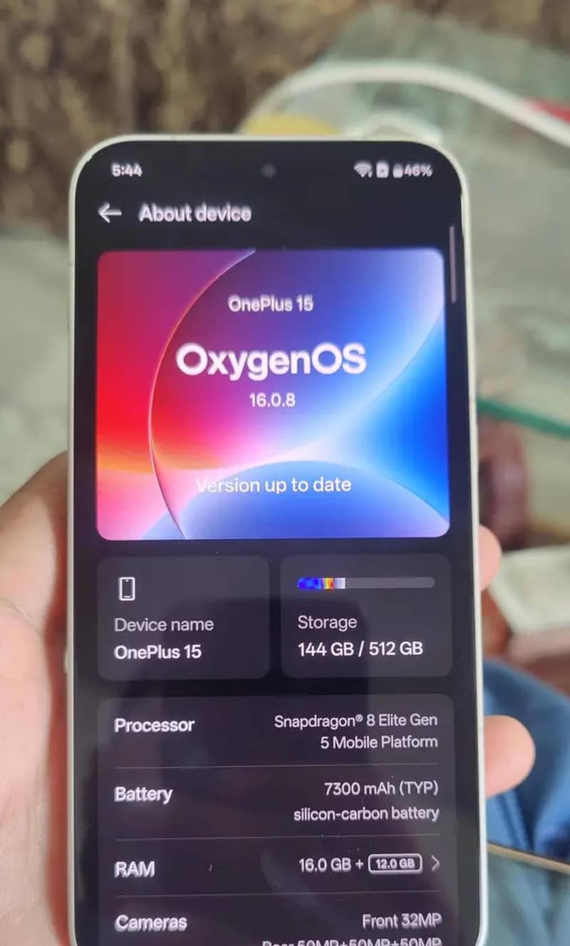 One Plus 15 Pro 16/512 2