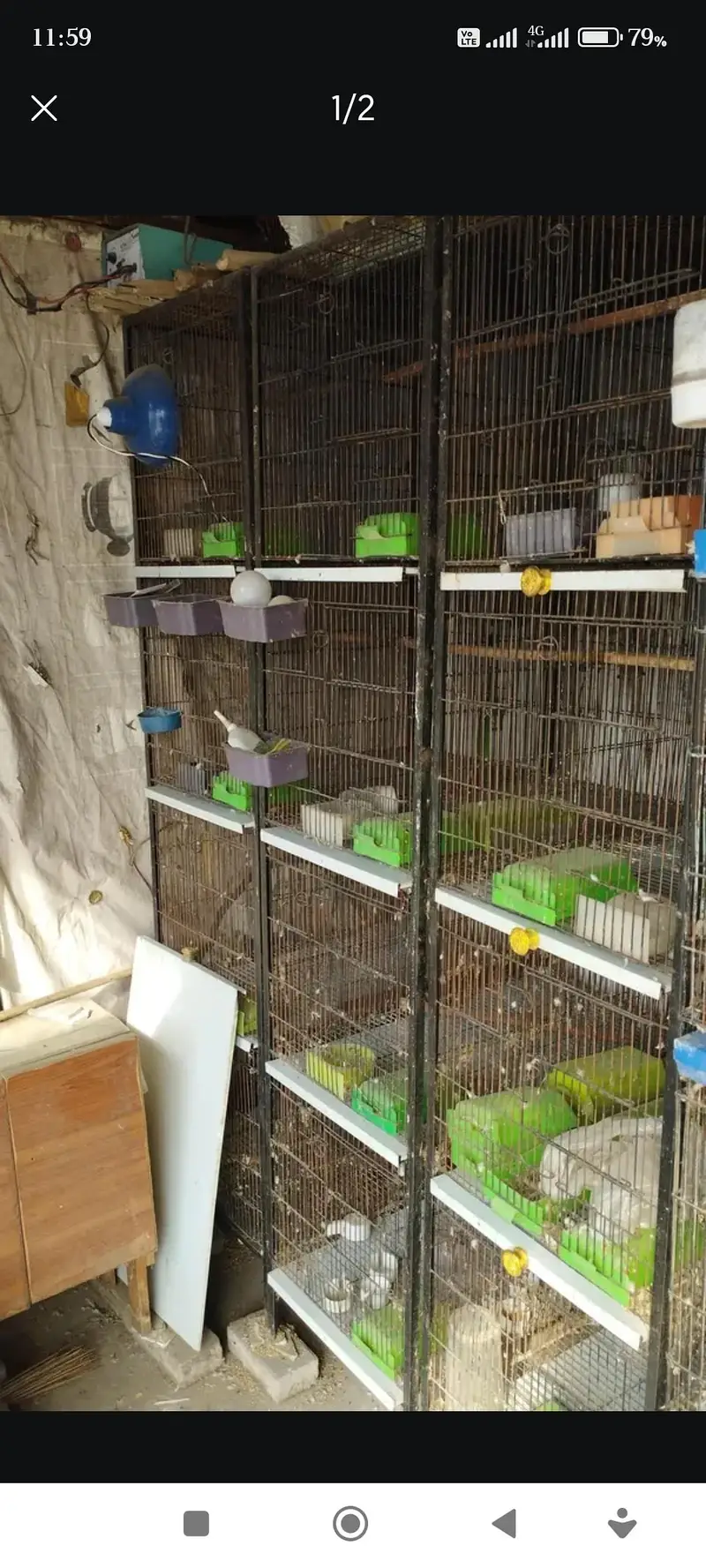 Birds Cages For Sale Tower Shape — photo 2