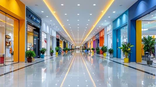 Prime Commercial Shop on MM Alam Road Installment Plan Available!