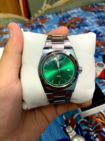 Tissot PRX SEMI AUTOMATIC GREEN COLOUR