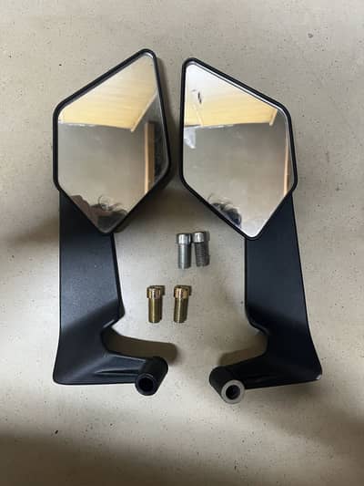 Motorcycle side mirrors