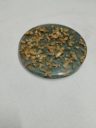 Resin artwork keychain handcrafted