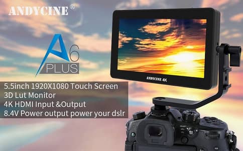 ANDYCINE 4K 5.5 inch 3D LUT touch monitor