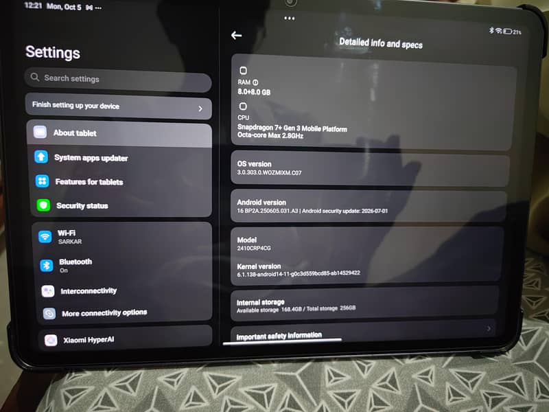 Xiaomi pad 7 0