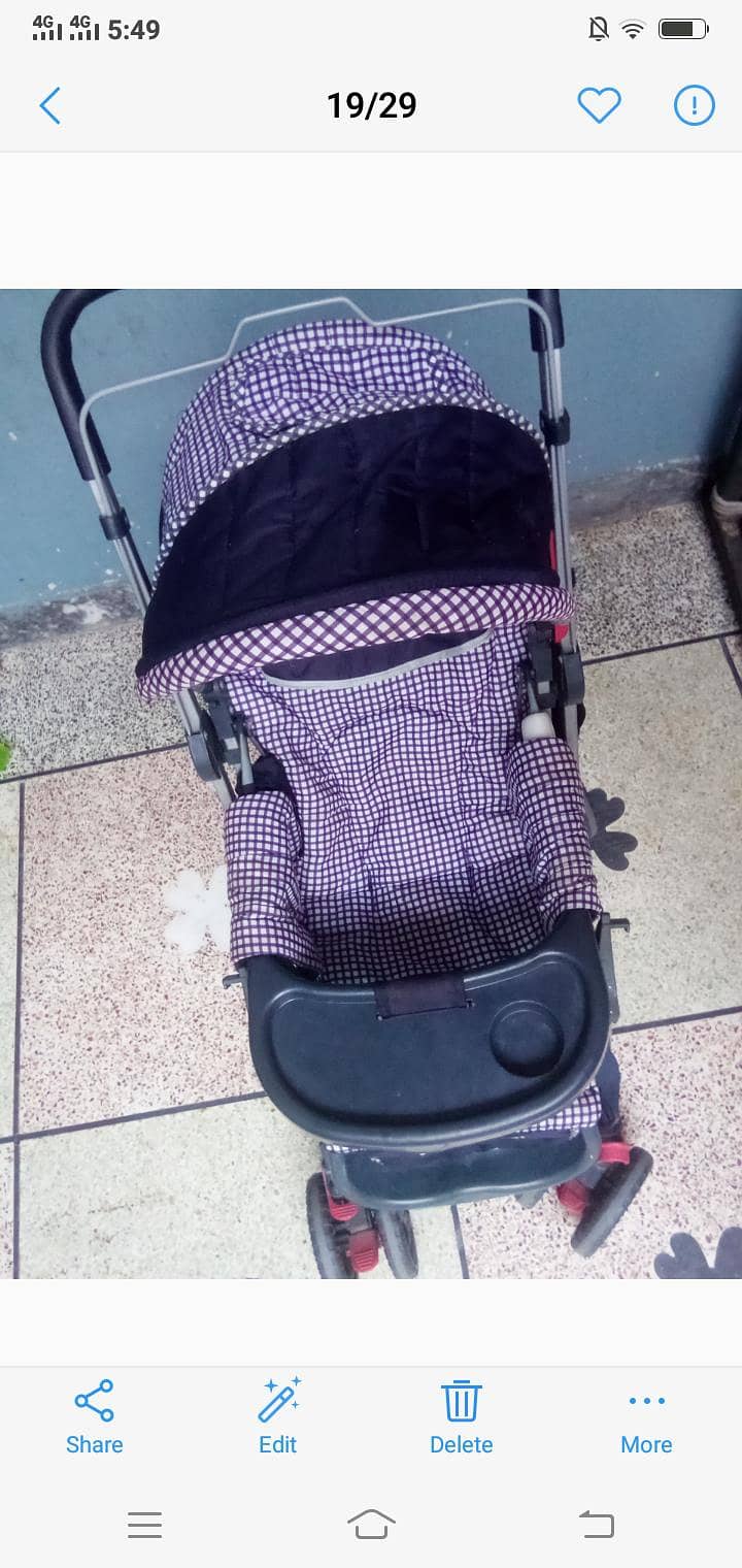 pram ba strollers condition is good 1