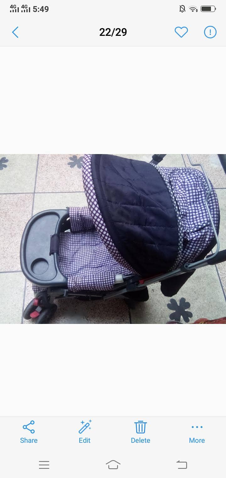 pram ba strollers condition is good 2