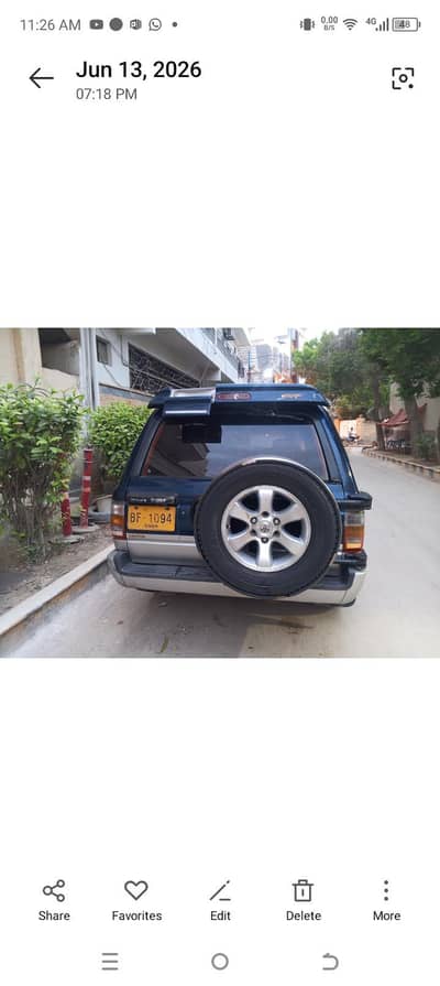 Toyota Surf 1995 Reg 2011