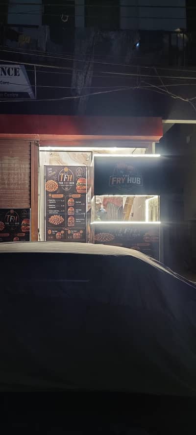 fast food counter 10/10 condition and 3 week used