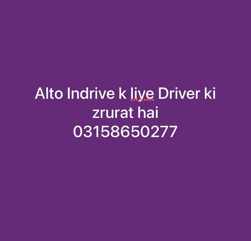 Driver For Alto Indrive 0