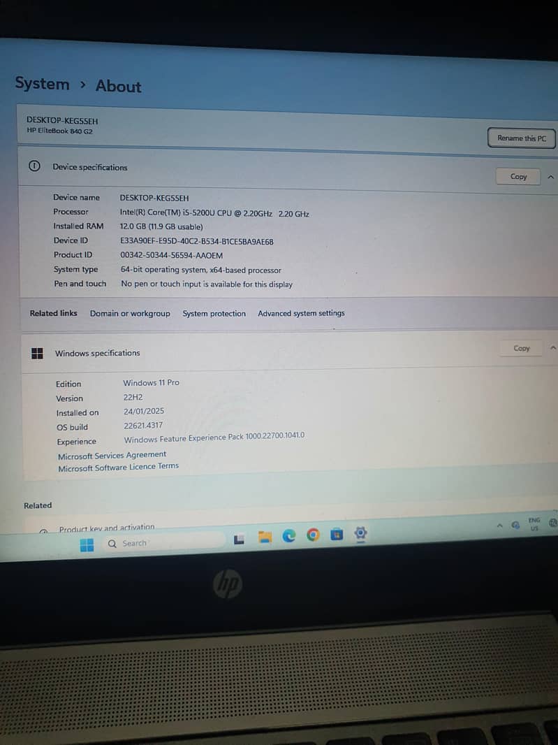HP core i5 3