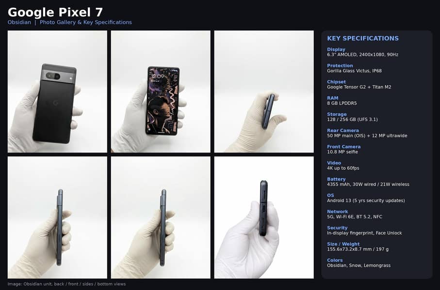 Google Pixel 7 6