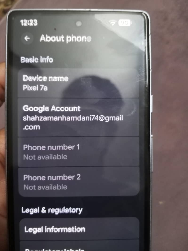 Google Pixel 7a 5