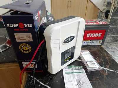 safepower 800 watt UPS and dry battery both in warrenty