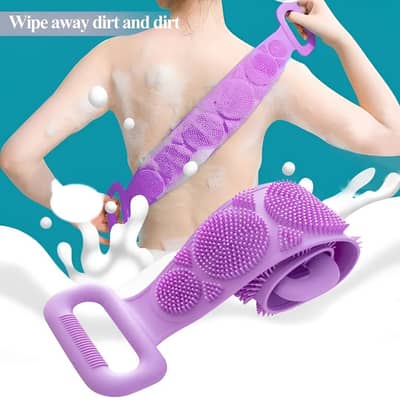 22-in-1 Silicone Bath Brush & Back Scrubber Combo Deal