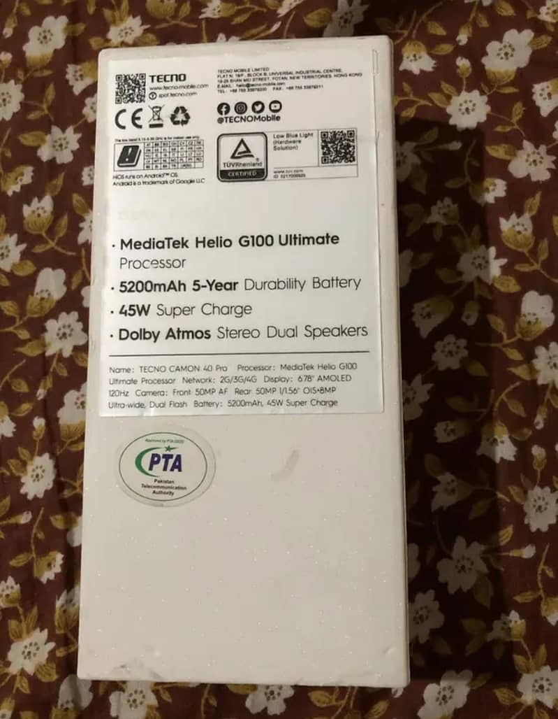 Tecno CAMON 40 Pro 4