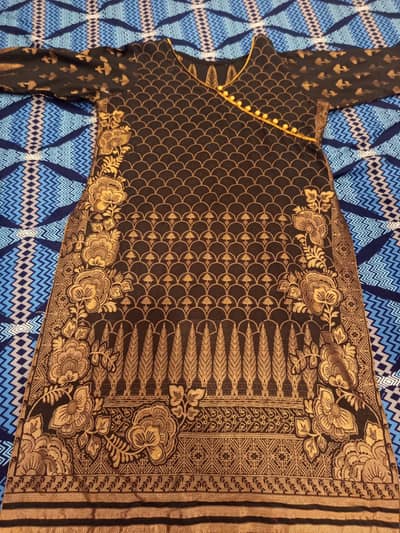 3 piece jacquard suit stitch branded article