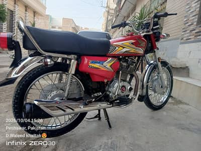 Honda 125 — 2025 Model Demand: Rs. 210,000  Final Price: Rs. 205,000