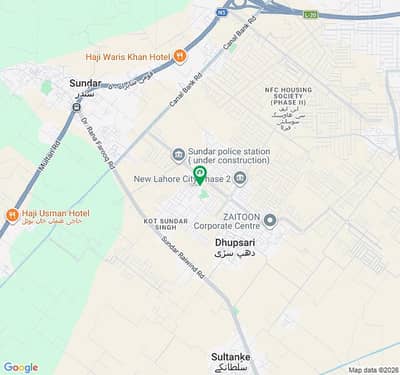 4.73 Marla residential plot Between houses