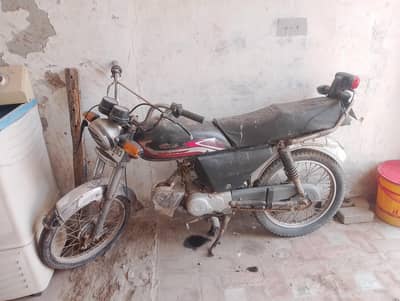 bike for sale contact call ya WhatsApp 03101614876