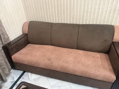 sofa set with 3 tables