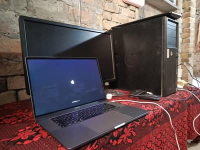Hp I7 With Ghrapic card And 24' Lcd