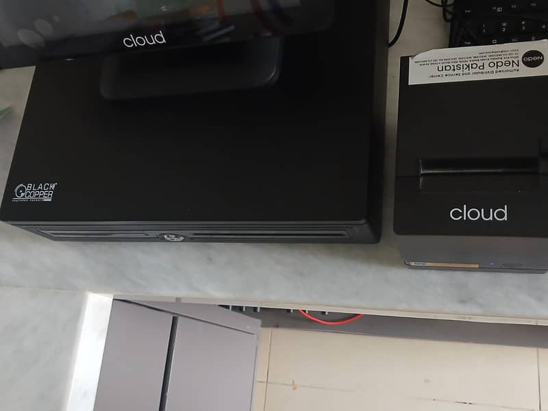 Cloud Sofaware system - with monitor & printer & Base 0