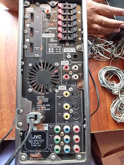 JVC home theater 5.1 sound channel