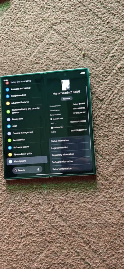 Samsung Mobile Z Fold 6