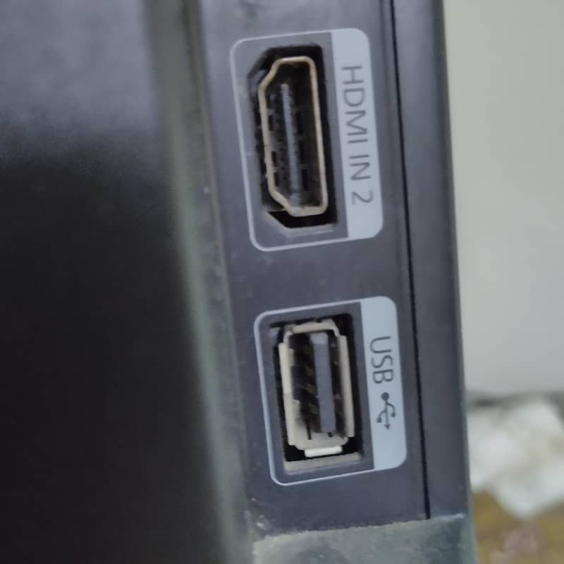 TV with stand 1