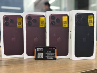 APPLE IPHONE 18 PRO MAX 256GB OFFICIAL PTA APPROVED BURGUNDY BOX PACK