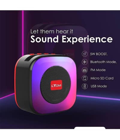 Portable Bluetooth Speaker RGB