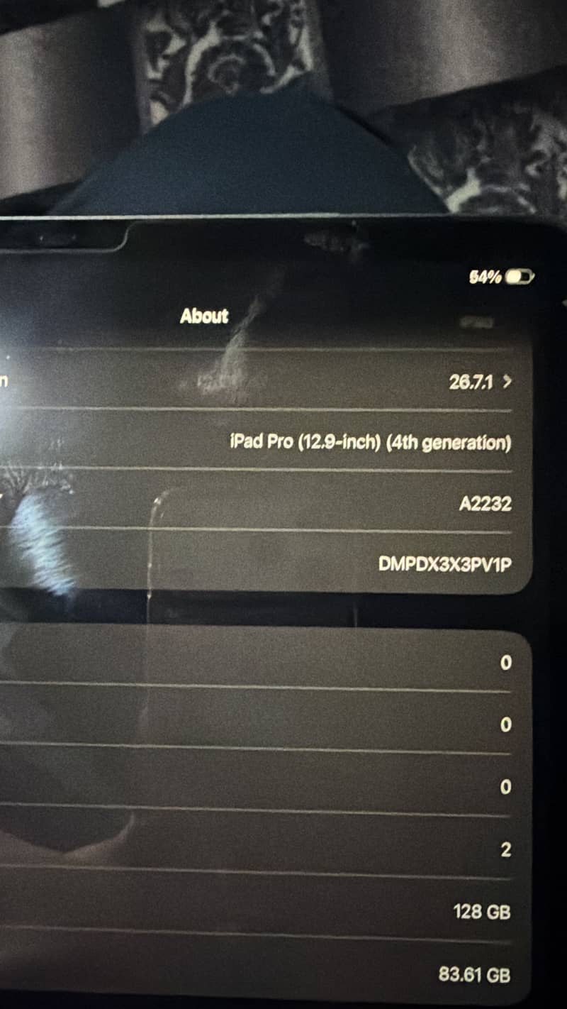 Ipad pro 12.9 inch 4th gen sim version 1