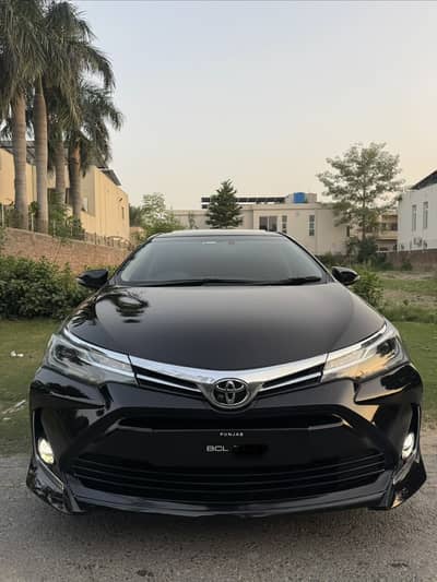 Toyota Corolla Altis Grande 2022 Black Interior
