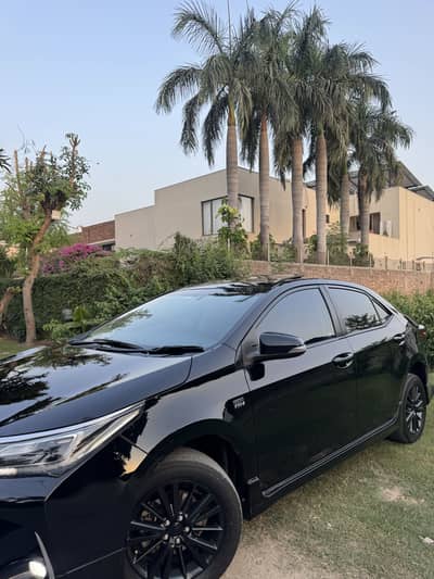 Toyota Corolla Altis Grande 2022 Black Interior