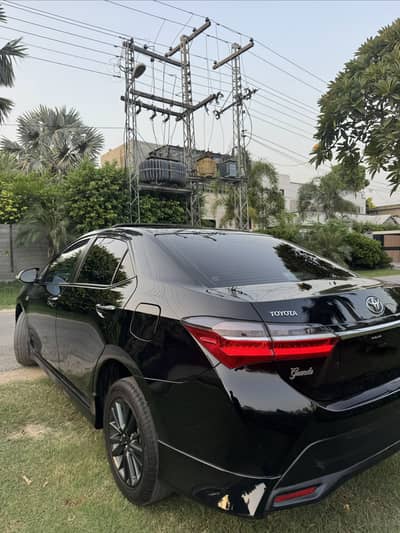 Toyota Corolla Altis Grande 2022 Black Interior