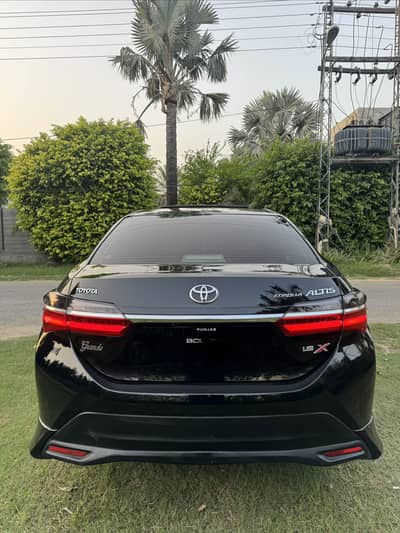 Toyota Corolla Altis Grande 2022 Black Interior