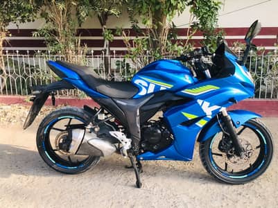 Suzuki Gixxer 150 2019 Karachi Number 0328+2237377