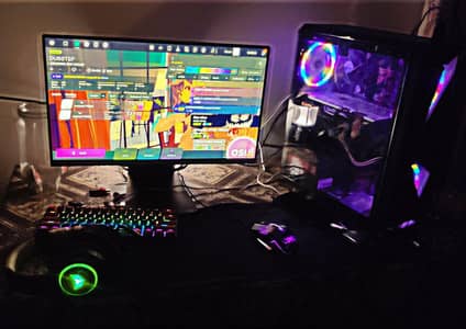Gaming PC Setup | i7 4th Gen | RX 580 8GB | Dell 75Hz Monitor