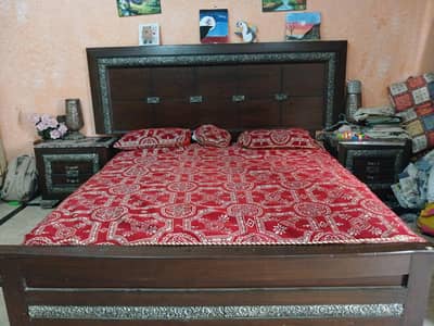 original Solid Sheesham bed set for sell