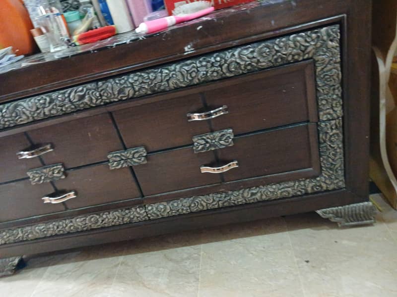 original Solid Sheesham bed set for sell 6